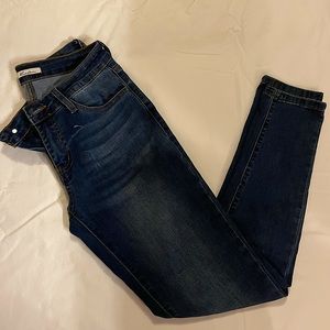 Stretchy Dark-wash denim Jean